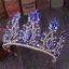 Traditionnel Vert Foncé Faux Diamant Tiare Accessoire Cheveux Mariage 2020 Alliage Accessorize