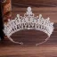 Classic Gold Tiara Bridal Hair Accessories 2020 Alloy Rhinestone Tiara Wedding Accessories