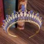 Classic Gold Tiara Bridal Hair Accessories 2020 Alloy Rhinestone Tiara Wedding Accessories