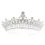 Classic Gold Tiara Bridal Hair Accessories 2020 Alloy Rhinestone Tiara Wedding Accessories