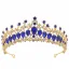 Chic / Belle Vert Foncé Faux Diamant Tiare Accessoire Cheveux Mariage 2020 Alliage Mariage Accessorize