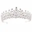 Chic / Belle Vert Foncé Faux Diamant Tiare Accessoire Cheveux Mariage 2020 Alliage Mariage Accessorize