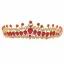 Chic / Belle Vert Foncé Faux Diamant Tiare Accessoire Cheveux Mariage 2020 Alliage Mariage Accessorize