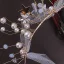 Chic / Beautiful Gold Bridal Jewelry 2020 Alloy Beading Pearl Hair Hoop Earrings Bridal Hair Accessories