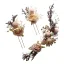 Flower Fairy Pearl Pink Headpieces Wedding Accessories 2020 Alloy Flower Pearl Bridal Hair Accessories