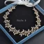 Élégant Doré Bandeaux Accessoire Cheveux Mariage 2020 Alliage Perle Faux Diamant Lacer Accessoire Cheveux Mariage Accessorize