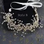 Élégant Doré Bandeaux Accessoire Cheveux Mariage 2020 Alliage Perle Faux Diamant Lacer Accessoire Cheveux Mariage Accessorize