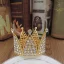 Rimelig Sølv Tiara Har Tilbehor 2020 Metall Perle Rhinestone Bryllup Tilbehør