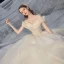 Romantic Champagne Bridal Wedding Dresses 2020 Ball Gown Off-The-Shoulder Short Sleeve Backless Glitter Tulle Appliques Lace Beading Cathedral Train Ruffle