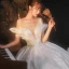 Romantic White Bridal Wedding Dresses 2020 Ball Gown Off-The-Shoulder Short Sleeve Backless Beading Glitter Tulle Cathedral Train Ruffle
