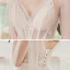 Champagne Outdoor / Garden Light Wedding Dresses 2020 A-Line / Princess Spaghetti Straps Sleeveless Backless Appliques Sequins Glitter Tulle Court Train Ruffle