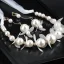 Élégant Ivoire Perle Accessoire Cheveux Boucles D'Oreilles Bijoux Mariage 2020 Alliage Fleur De Soie Lacer Bandeaux Accessoire Cheveux Mariage
