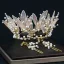 Charming Gold Tiara Earrings Bridal Jewelry 2020 Alloy Pearl Rhinestone Wedding Accessories