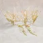 Charming Gold Tiara Earrings Bridal Jewelry 2020 Alloy Pearl Rhinestone Wedding Accessories