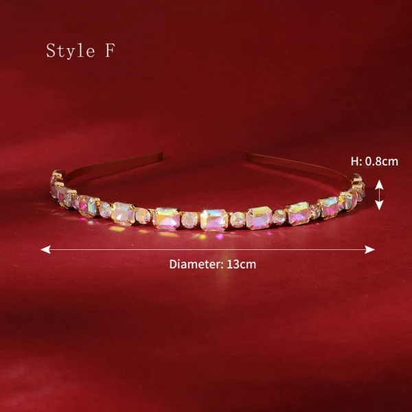 Chic / Belle Faux Diamant Cerceau de cheveux 2020 Alliage Accessoire Cheveux Accessorize