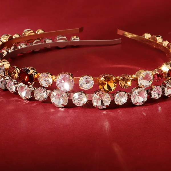 Chic / Belle Faux Diamant Cerceau de cheveux 2020 Alliage Accessoire Cheveux Accessorize