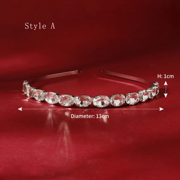 Chic / Belle Faux Diamant Cerceau de cheveux 2020 Alliage Accessoire Cheveux Accessorize