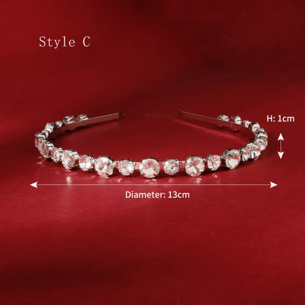 Chic / Belle Faux Diamant Cerceau de cheveux 2020 Alliage Accessoire Cheveux Accessorize