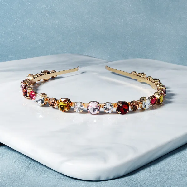 Fine Rhinestone Hodepynt Har Tilbehor 2020 Legering Tilbehør