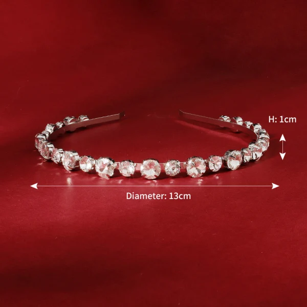 Fine Rhinestone Hodepynt Har Tilbehor 2020 Legering Tilbehør