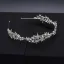 Fine Sølv Rhinestone Stjerne Hårbøyle Har Tilbehor 2020 Metall Hodepynt Bryllup Tilbehør