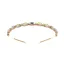 Snygga / Fina Guld Hair Hoop Brud Huvudbonad 2020 Metall Rhinestone Hårsmycken Tillbehör