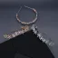 Enkla Silver Rhinestone Blomma Hair Hoop Brud Huvudbonad 2020 Metall Hårsmycken Bröllop Tillbehör