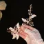 Chic / Beautiful Gold Headpieces Wedding Accessories 2020 Alloy Crystal Rhinestone Bridal Hair Accessories