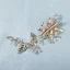 Chic / Beautiful Gold Headpieces Wedding Accessories 2020 Alloy Crystal Rhinestone Bridal Hair Accessories