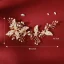 Chic / Beautiful Gold Headpieces Wedding Accessories 2020 Alloy Crystal Rhinestone Bridal Hair Accessories