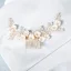 Charming Gold Bridal Hair Accessories 2020 Alloy Flower Beading Crystal Headpieces Wedding Accessories