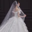 Romantic Champagne Bridal Wedding Dresses 2020 Ball Gown Off-The-Shoulder Bow Short Sleeve Backless Glitter Tulle Cathedral Train Ruffle