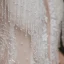 Elegant Ivory Outdoor / Garden Wedding Dresses 2020 Ball Gown See-through Deep V-Neck Sleeveless Backless Appliques Flower Pearl Beading Tassel Glitter Tulle Floor-Length / Long Ruffle