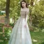 Best Gold Prom Dresses 2020 Ball Gown Off-The-Shoulder Short Sleeve Rhinestone Beading Floor-Length / Long Ruffle Backless Formal Dresses