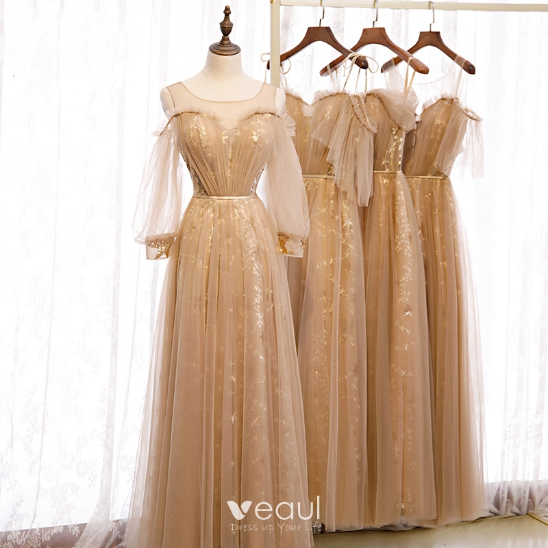 green emerald velvet dress V-neck Side Slit Long Gold Bridesmaid Dresses,Sexy Bridesmaid Dresses,   mybestbridal