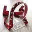 Mode Burgundy Velour Pannband Tillbehör 2020 Kristall Rhinestone Örhängen Hårsmycken