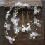 Flower Fairy Ivory Silk Flower Bridal Jewelry 2020 Butterfly Beading Earrings Headbands Bridal Hair Accessories