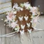 Flower Fairy Ivory Hair Hoop Bridal Hair Accessories 2020 Alloy Silk Flower Tassel Earrings Beading Headpieces Bridal Jewelry