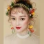 Amazing / Unique Orange Headbands Flower Bridal Hair Accessories 2020 Earrings Headpieces Accessories