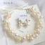 Élégant Doré Boucles D'Oreilles Bandeaux Bijoux Mariage 2020 Alliage Lacer Perle Accessoire Cheveux Mariage Accessorize