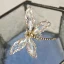 Unieke Goud Vlinder Haaraccessoires Bruids Haaraccessoires 2020 Legering Kristal Huwelijk Accessoires