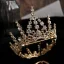 Klassieke Goud Verjaardag Tiara Bruids Haaraccessoires 2020 Legering Rhinestone Accessoires