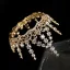 Klassieke Goud Verjaardag Tiara Bruids Haaraccessoires 2020 Legering Rhinestone Accessoires