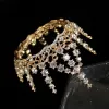 Classic Gold Birthday Tiara Bridal Hair Accessories 2020 Alloy Rhinestone Accessories