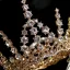 Klassieke Goud Verjaardag Tiara Bruids Haaraccessoires 2020 Legering Rhinestone Accessoires