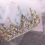 Vintage / Retro Gold Tiara Bridal Hair Accessories 2020 Alloy Rhinestone Wedding Accessories