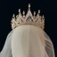 Vintage / Retro Gold Tiara Bridal Hair Accessories 2020 Alloy Rhinestone Wedding Accessories