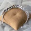 Enkel Sølv Rhinestone Tiara Har Tilbehor 2020 Legering Bryllup Tilbehør