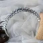 Enkel Sølv Rhinestone Tiara Har Tilbehor 2020 Legering Bryllup Tilbehør