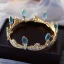Charming Gold Tiara Bridal Hair Accessories 2020 Alloy Rhinestone Wedding Accessories